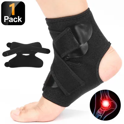 Ankle Support Strap Medical Compression Pain Relief Bandage Wrap Brace Plantar • $11.39
