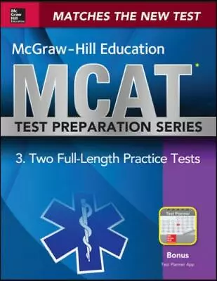 McGraw-Hill Education MCAT 2 Full-length Practice Tests 2015 Cross-Platform • $6.31