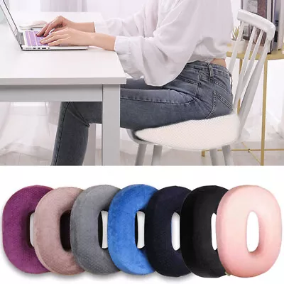 Coccyx Pain Relief Memory Foam Comfort Donut Ring Chair Seat Cushion Pillow UK • £11.55