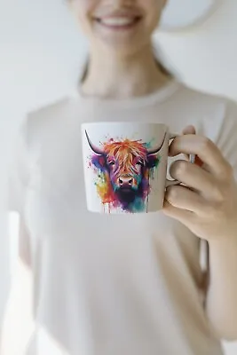 Highland Cow Mug • £7.50