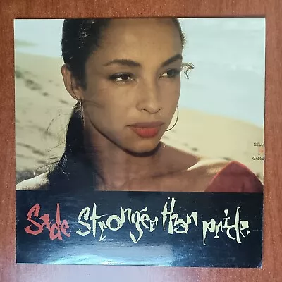 Sade – Stronger Than Pride [1988] Vinyl LP Electronic Smooth Jazz Downtempo Rare • $32.98
