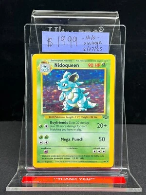$19.99 • Buy ✅Nidoqueen 7/64 Rare Holo Vintage Pokémon Cards 1999 ✅ !! FAST SHIPPING !! ✅