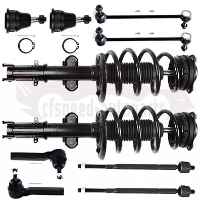 For 08-16 Chrysler Town & Country Front Complete Struts Sway Bar Tie Rods Kit • $163.99