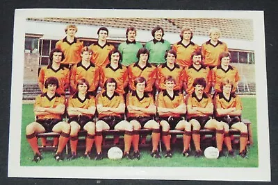 #262 Dundee United Scotland Uefa C3 Football Benjamin Europe 1980 Sandwiches • $3.73