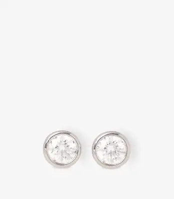 Tiffany & Co. 0.58ct Platinum Elsa Peretti Diamonds By The Yard Stud Earrings • $3838.17