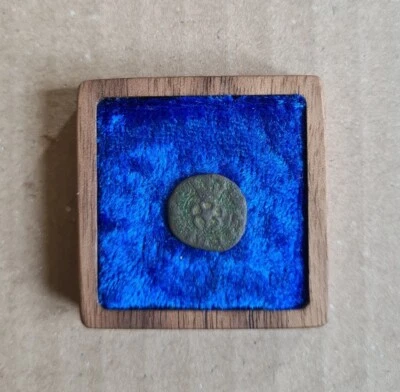 £8 • Buy Charles 1st - Hammered - Copper Rose Farthing - Metal Detecting Find