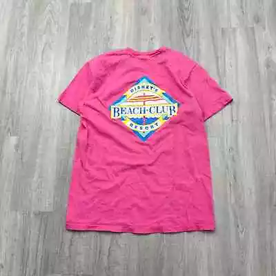 VINTAGE 90s Disney Beach Club Resort Single Stitch Shirt Size Large L Mens 1990s • $24.99