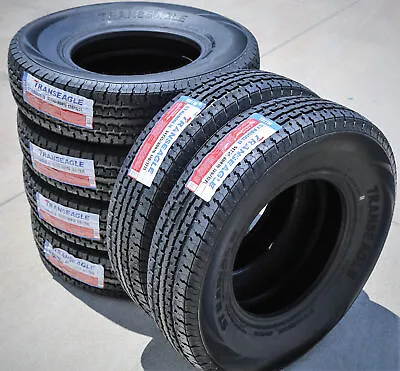 6 New Transeagle ST Radial II ST 235/80R16 F 12 Ply Trailer Tires • $628.93