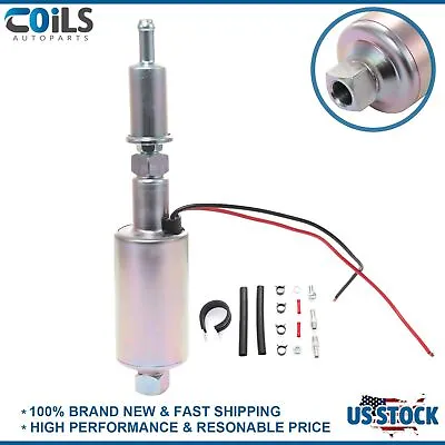 Universal 6 Volt Carbureted Inline W/ Installation Kit Electric Fuel Pump E8011 • $22.59