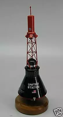 Mercury Capsule McDonnell Spacecraft Desktop Wood Model Regular Free Shipping • $609.88