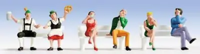 £10.95 • Buy Noch 15536 Sitting People HO Gauge Figures Set