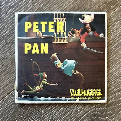 Viewmaster-Peter Pan-Early Sawyer-B-372- Vintage Ca. 1957 • $8.99