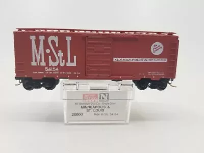 Micro-Trains 02000860 N Minneapolis & St. Louis 40' Single Door Boxcar #54154 • $15.49