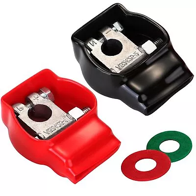 Battery Terminal Connectors Military Spec Positive Negative Heavy Duty Auto ... • $21.81