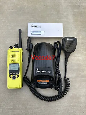 Motorola XTS5000 M2 UHF 450-512 NEW YELLOW OEM HOUSING P25 9600 BAUD • $400