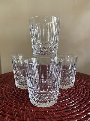 Waterford Crystal 4 Whisky Tumblers Maeve Tramore. • $150