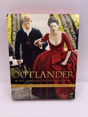 $14.50 • Buy Outlander Season 2 (Blu-Ray)  - Region A, B &C. Includes 32 Page Booklet As New