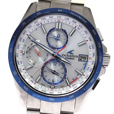 CASIO Oceanus Classic Line OCW-T2610C-7AJF Solar Powered Radio Men's_799534 • $426.89