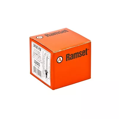 Ramset 3.8 X 25mm Nail Gun Drive Pin - 100 Pack For Ramset Powder Actuated Tools • $53.30
