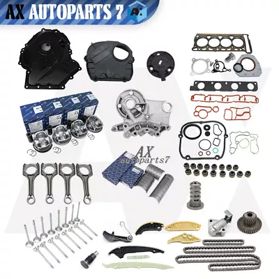 OEM Engine Overhaul Rebuild Kit & Con Rods Set Φ23mm For VW Audi 2.0TFSI CDN CCZ • $680