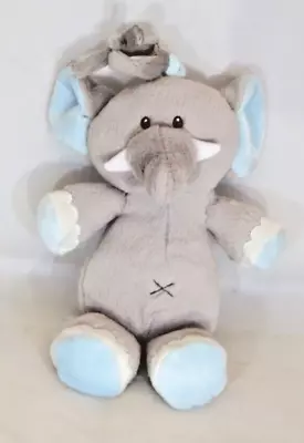 ANIMAL ADVENTURE Pull Musical Gray Elephant Baby Stuffed Plush Toy 2017 • $9.99