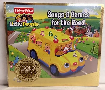 Fisher Price- Little People Songs & Games For The Road CD Gold Edition • $3.99