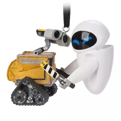 Disney Parks WALL-E & EVE Christmas Tree Decoration Hanging Ornament NEW • £23.95