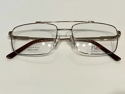 FleXit 6037 Titanium Alloy Mens Glasses Eyewear Frames - New - RRP = £125 • £69