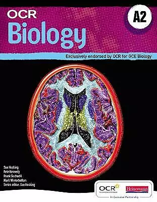 OCR A2 Biology Student Book And CD-ROM-Ms Sue Hocking*- • £0.99