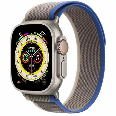 $9.99 • Buy For Apple Watch Series Ultra 8 7 6 SE 49/44/45/42mm Trail Loop Nylon Band Strap