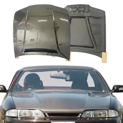 ModeloDrive Carbon Fiber ORI V2 Hood S14 (Zenki) For 240SX Nissan 95-96 Modelod • $1150