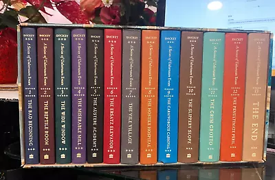 Complete Wreck A Series Of Unfortunate Events Books 1-13 Hardcover By Snicket • $78