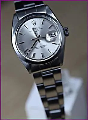 Rolex Ref 1500 Oyster Perpetual Date Automatic Watch W/ 7835 Oyster Bracelet • $405