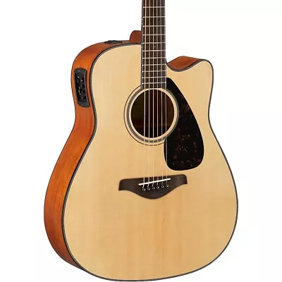 Yamaha FG Series FGX800C Acoustic-Electric Guitar Natural • $299.99