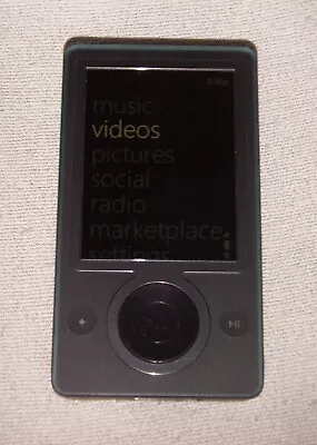 Microsoft Zune 30GB Digital Media MP3 Player Black. Works Great Good Condition • $79.95