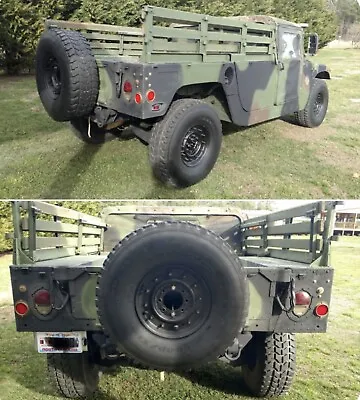 Military Humvee Spare Tire Carrier - Tailgate Mount - M998 M1038 H-1 Hummer • $169