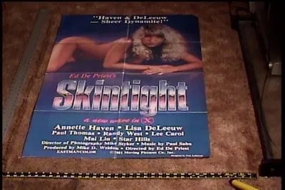 Skintight Orig Movie Poster Sexploitation Annette Haven • $75