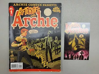 AFTERLIFE WITH ARCHIE 1 MAGAZINE EDITION WITH PROMO CARD First Print Archie* • $13.99