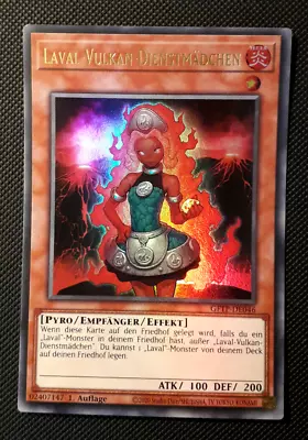 Yu-Gi-Oh! Laval Volcano Maid GFTP-DE046 Ultra Rare 1st Edition NM • $1.07