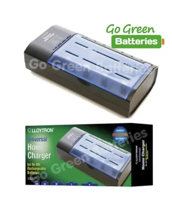 Lloytron Universal Charger For AA AAA C D 9V Batteries • £11.99