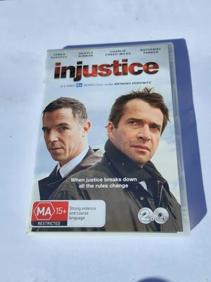 $9.98 • Buy INJUSTICE - James Purefoy, Dervla Kirwan (DVD, R4, 2-Disc Set, Free Postage)