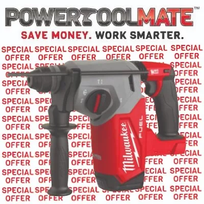 £216.99 • Buy Milwaukee 18v Brushless SDS+ Rotary Hammer Drill - M18FH-0 Body Only