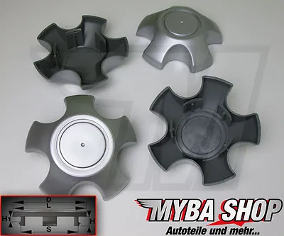 £16.39 • Buy 4x Hub Caps Toyota RAV4 130mm Alloy Cover Wheel Hubs IN Grey