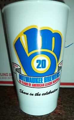 Milwaukee Brewers County Stadium 20th Anniversary Cup • $5.99