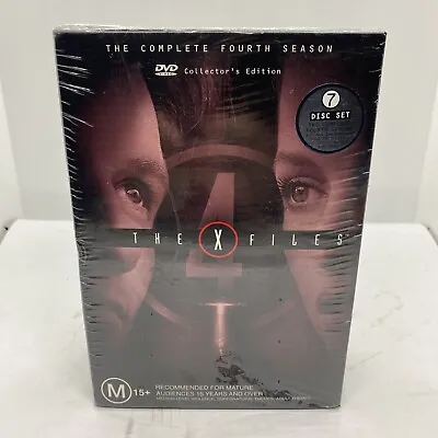 The X Files Complete Fourth Season 4 Collectors Edition Brand New Free Postage • $24.99