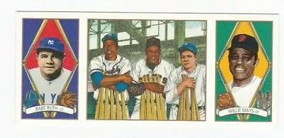 1993 Upper Deck BAT  BABE RUTH / WILLIE MAYS #151    [NM] • $4