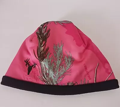 REALTREE Hot Shot Heat Factor 3 Mustang Winter Pink CAMO Beanie Hat Cap • $4.50