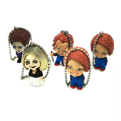 5Pcs Child's Bride Of Chucky Action Figure Toy Model Doll Keychain Decorate Gift • $20.99