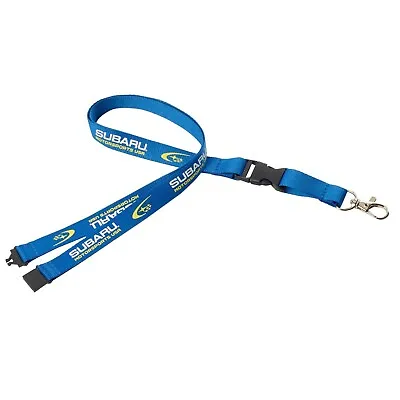 Subaru Motorsports USA Logo Keychain Lanyard Rally Official Racing WRX STi Team • $9.99