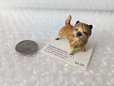 Hagen Renaker Cairn Terrier Charlie #3290 - New On Original Paper Card Base USA • $17.69